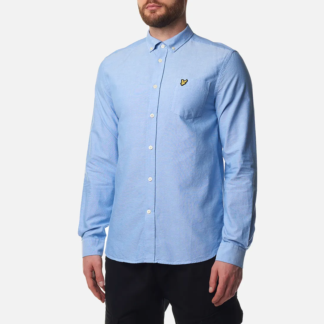 Lyle & Scott Мужская рубашка Light Weight Oxford Regular Fit