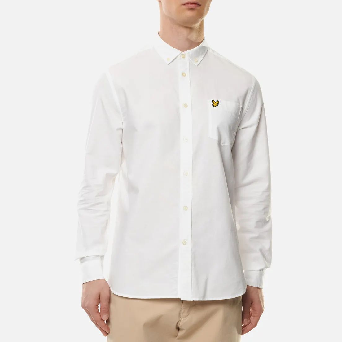 Lyle & Scott Мужская рубашка Regular Fit Light Weight Oxford