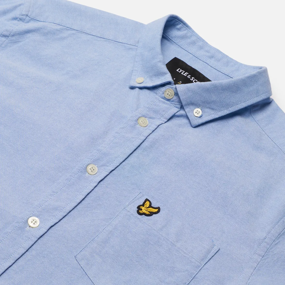 Lyle & Scott Мужская рубашка Regular Fit Light Weight Oxford