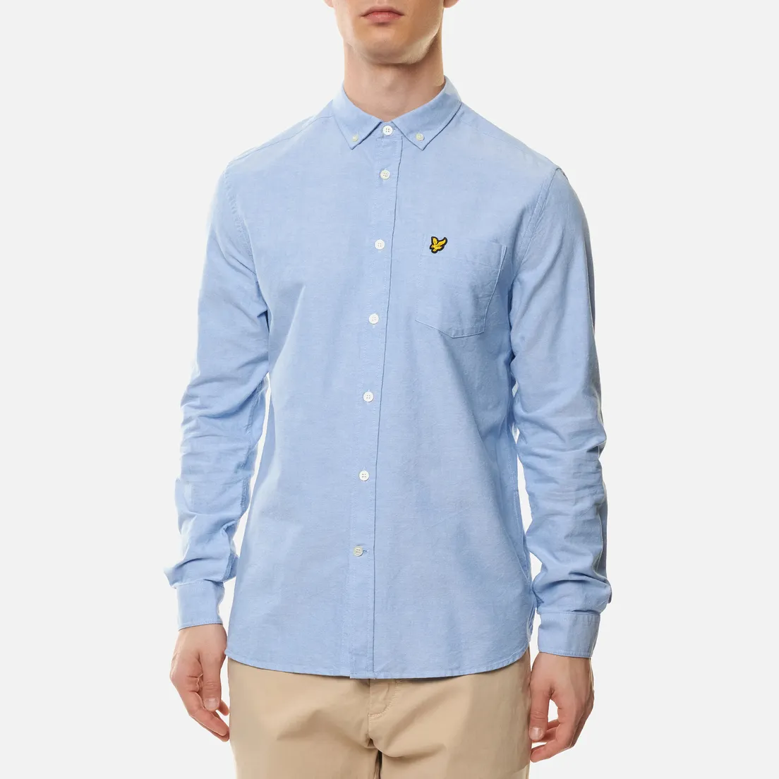 Lyle & Scott Мужская рубашка Regular Fit Light Weight Oxford