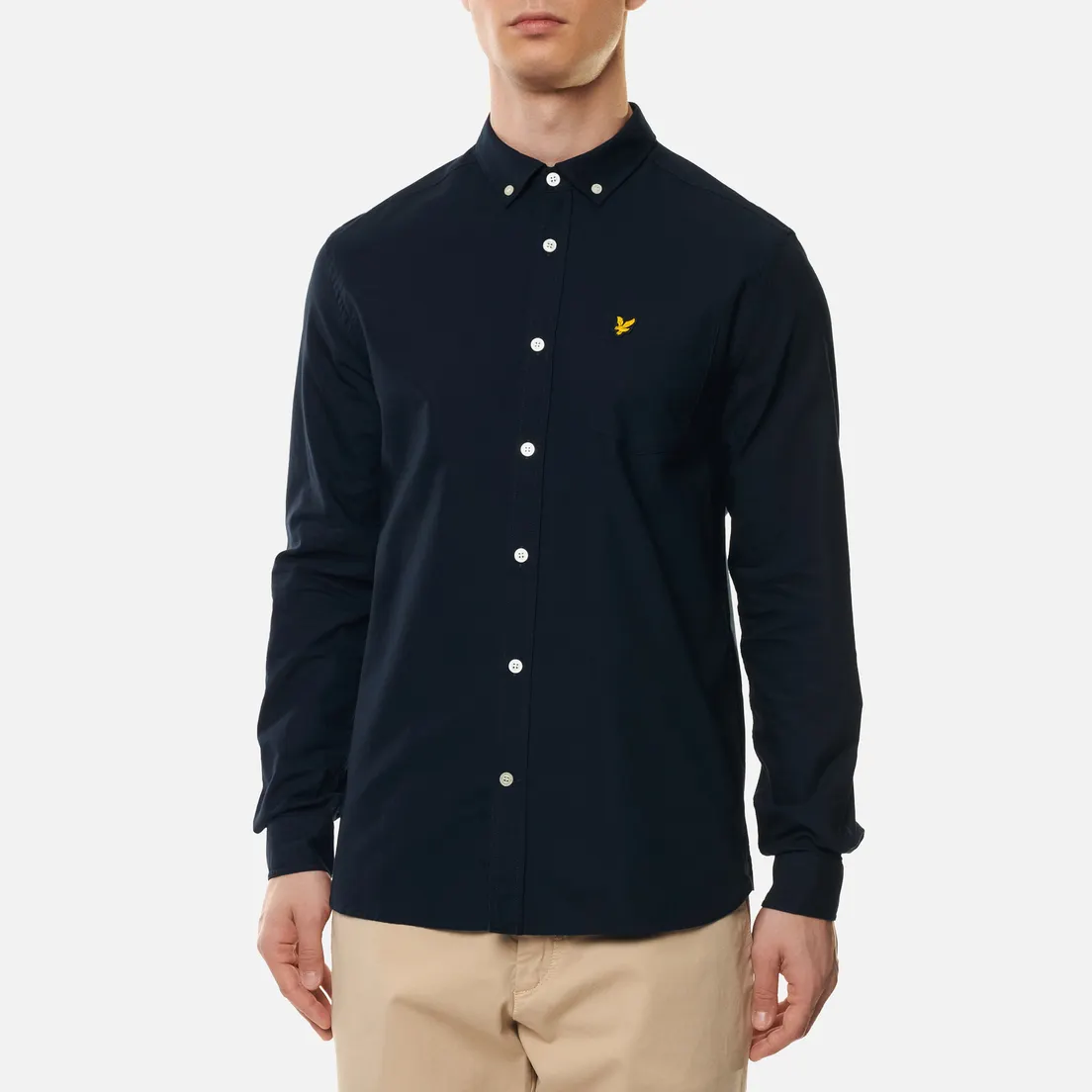 Lyle & Scott Мужская рубашка Regular Fit Light Weight Oxford