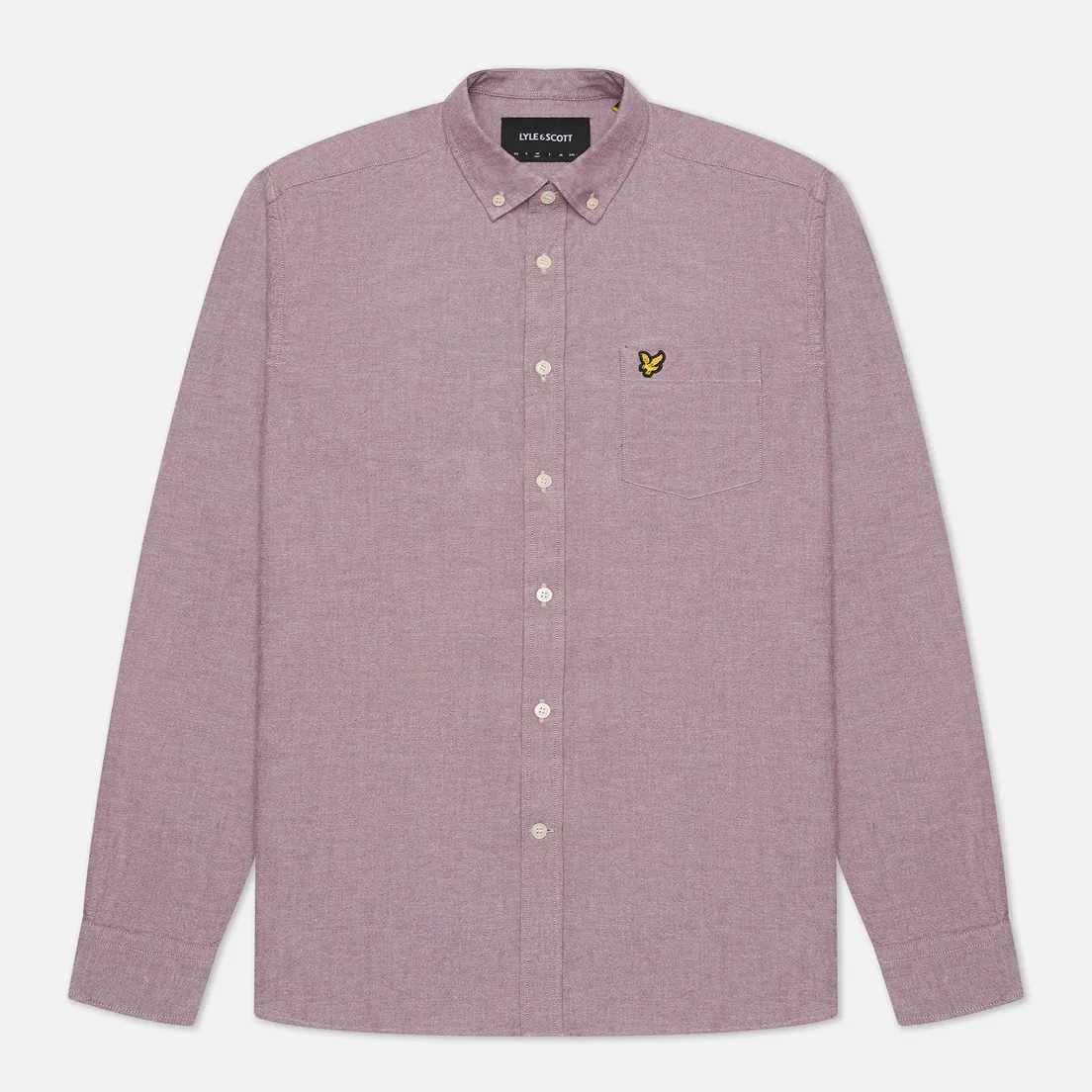 Lyle & Scott Мужская рубашка Regular Fit Light Weight Oxford