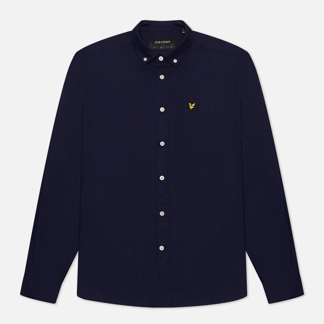 Lyle & Scott Мужская рубашка Regular Fit Light Weight Oxford