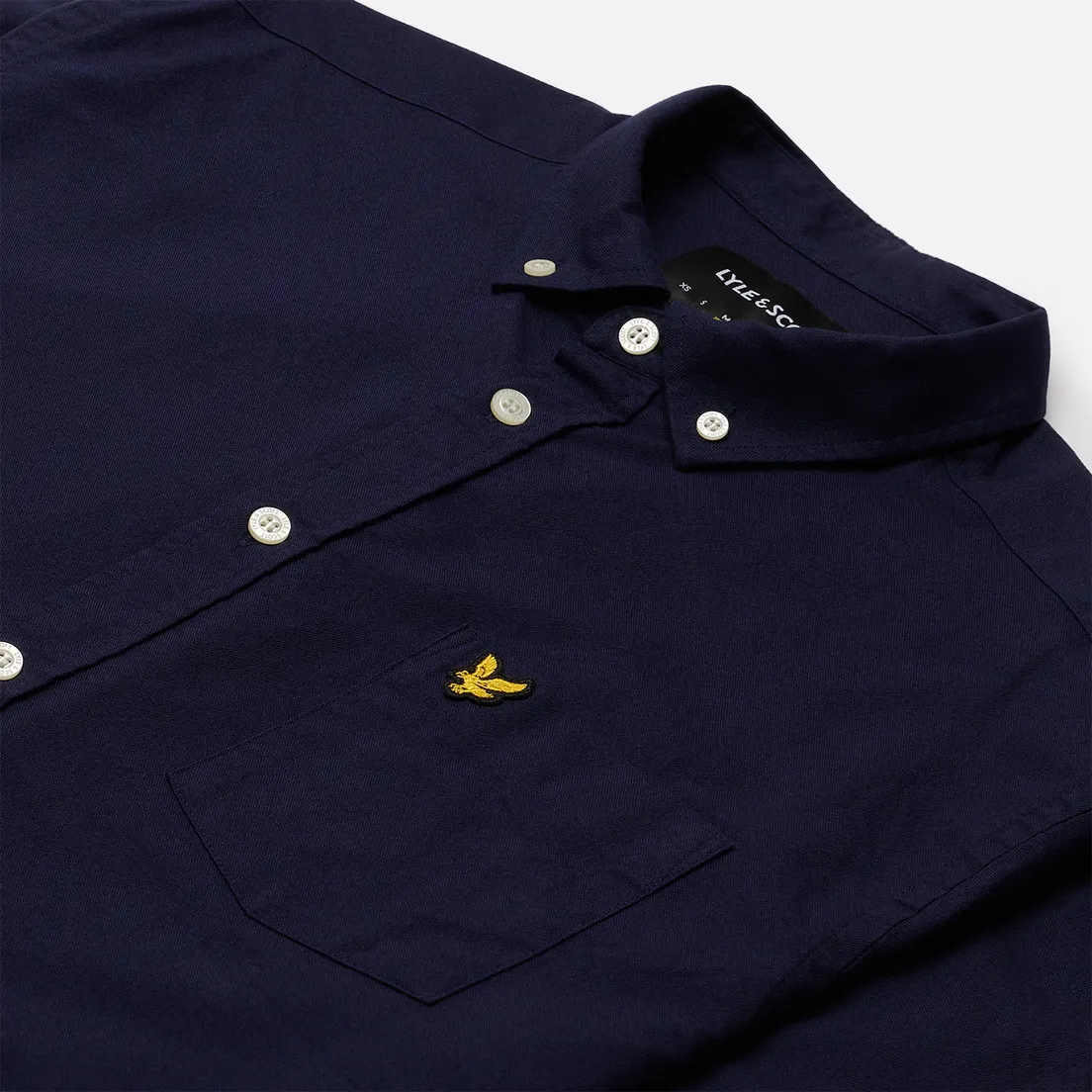 Lyle & Scott Мужская рубашка Regular Fit Light Weight Oxford