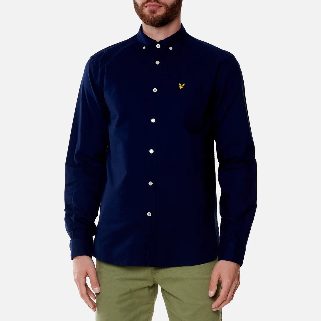 Lyle & Scott Мужская рубашка Regular Fit Light Weight Oxford
