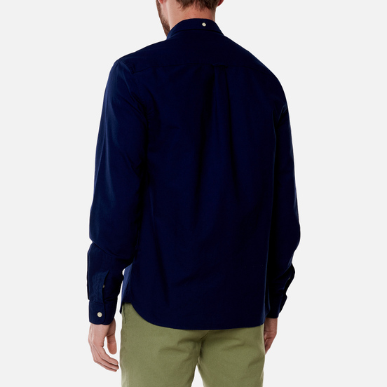 Мужская рубашка Lyle & Scott Regular Fit Light Weight Oxford Navy