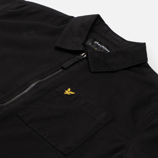 Мужская куртка Lyle & Scott Twill Overshirt Jet Black