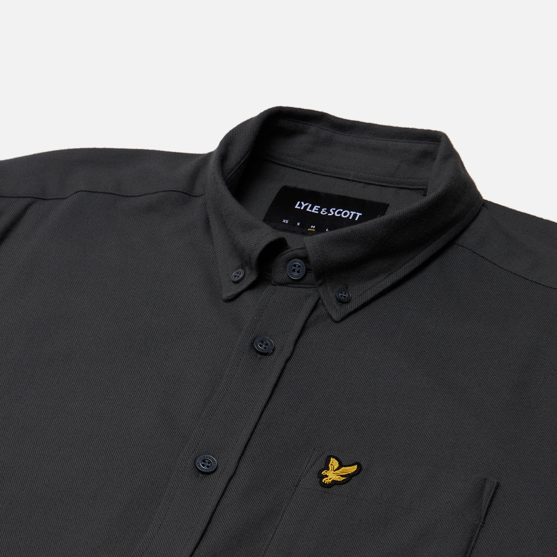 Lyle & Scott Мужская рубашка Plain Flannel