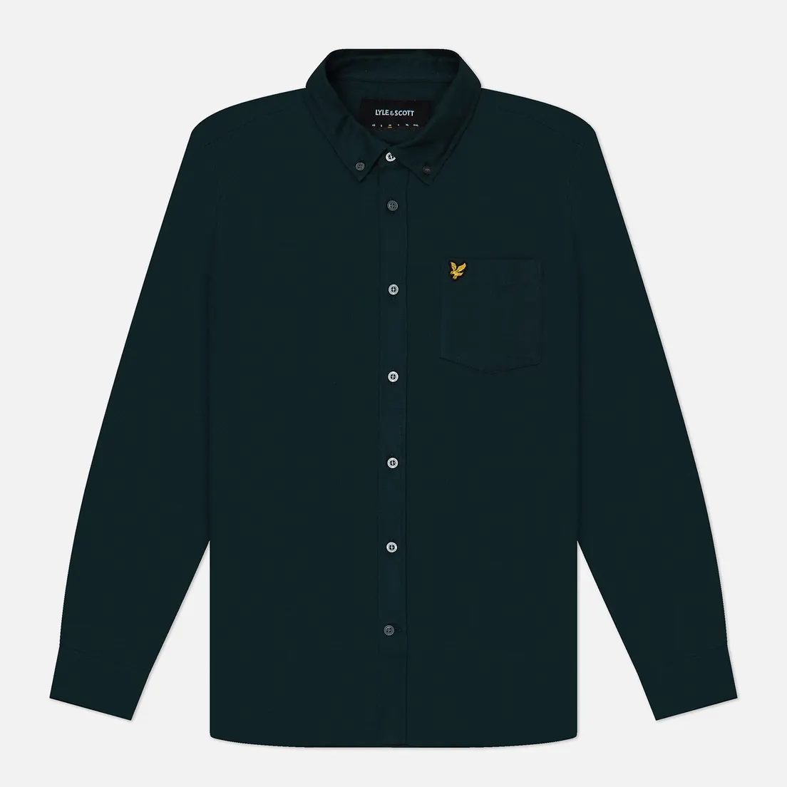 Lyle & Scott Мужская рубашка Plain Flannel