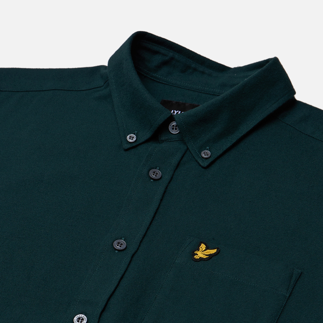 Lyle & Scott Мужская рубашка Plain Flannel