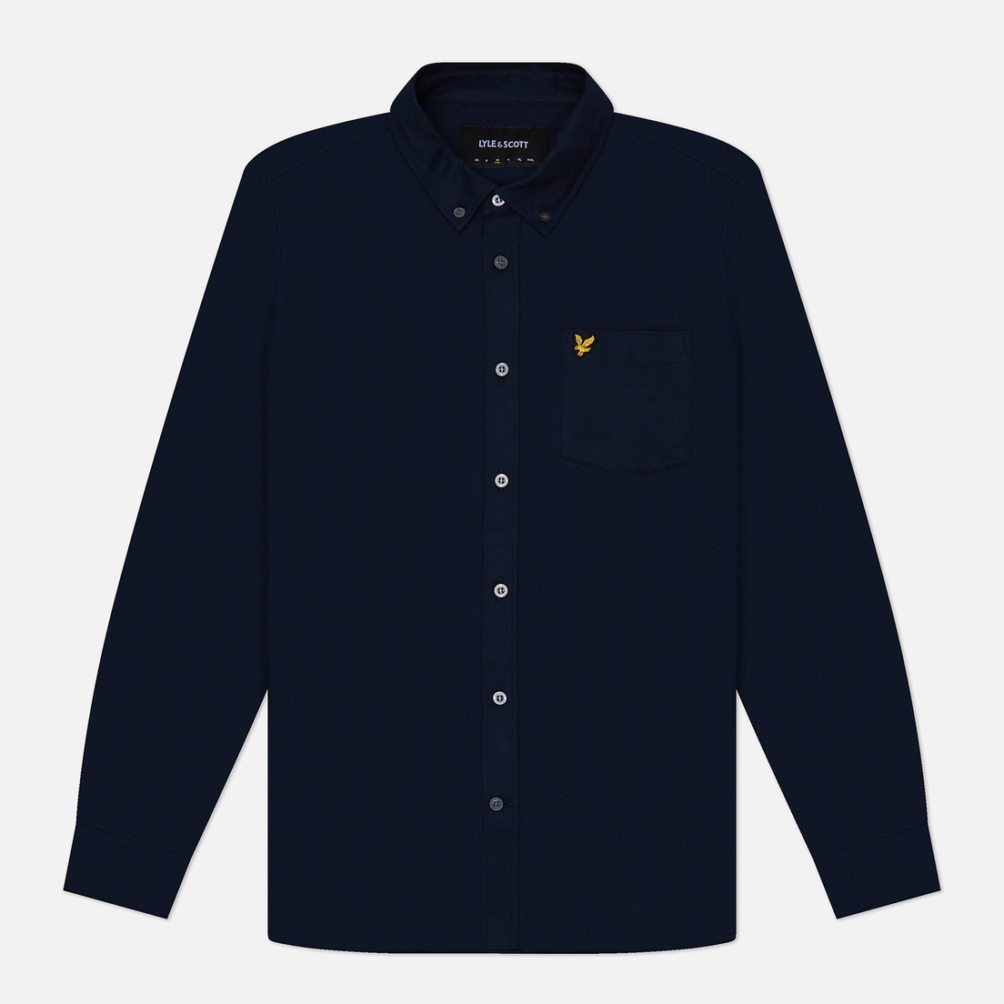 Lyle & Scott Мужская рубашка Plain Flannel