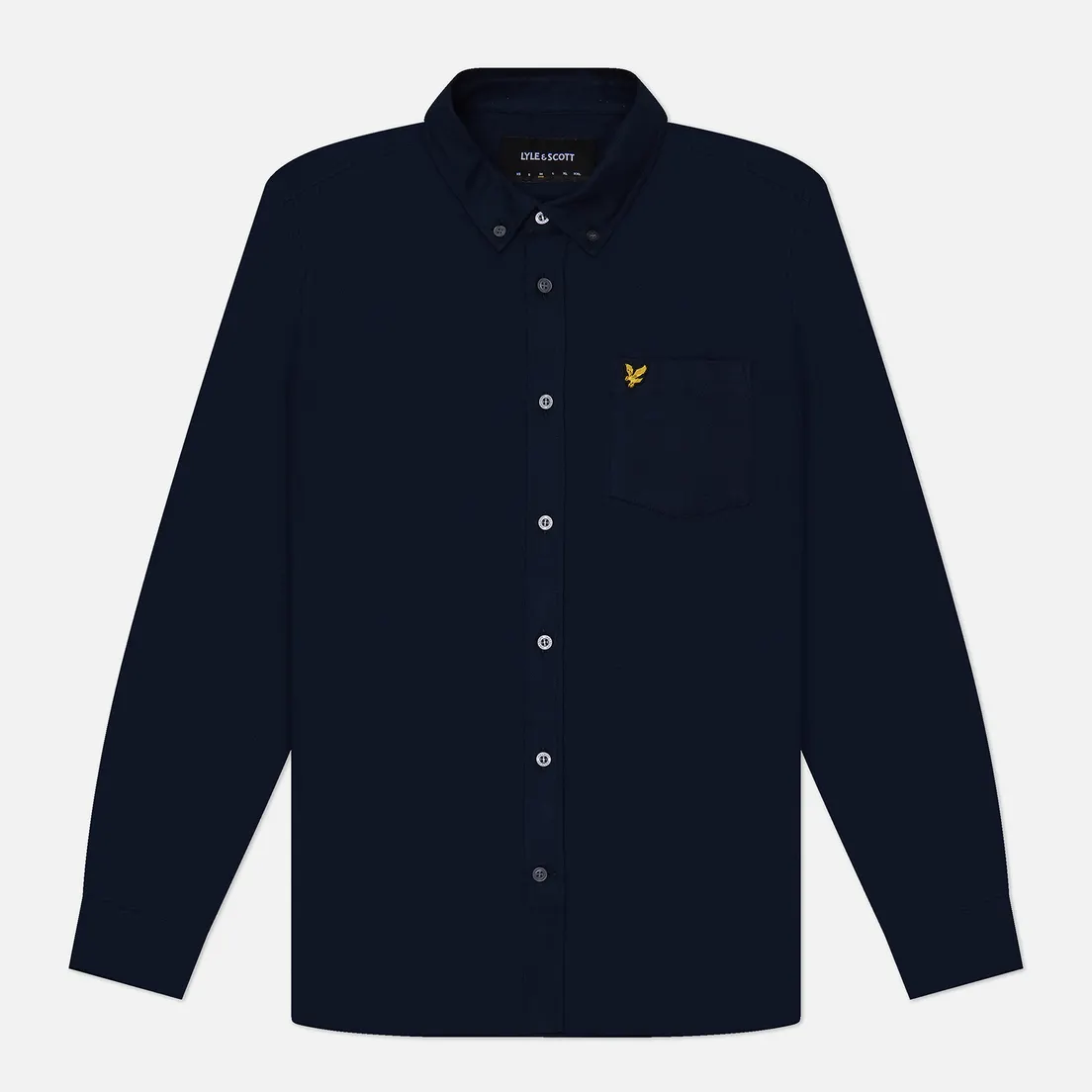 Lyle & Scott Мужская рубашка Plain Flannel