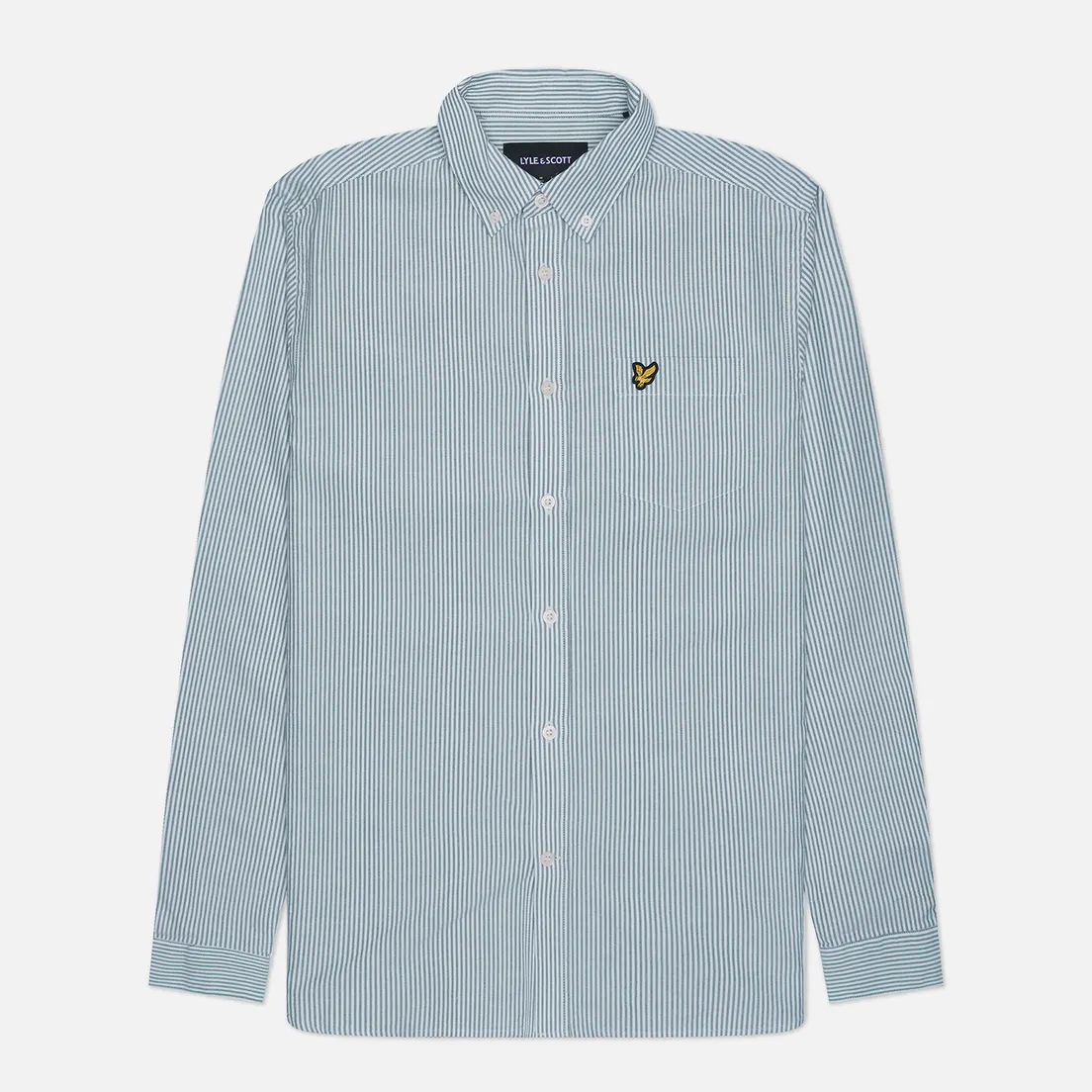 Lyle & Scott Мужская рубашка Stripe Oxford