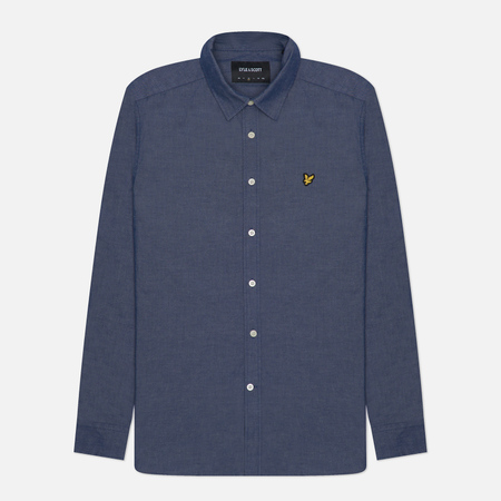   Brandshop Мужская рубашка Lyle & Scott Chambray, цвет синий, размер XL