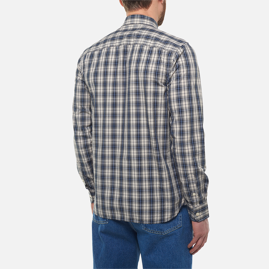 Lyle & Scott Мужская рубашка Washed Check Poplin