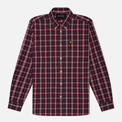 Lyle & Scott Мужская рубашка Washed Check Poplin