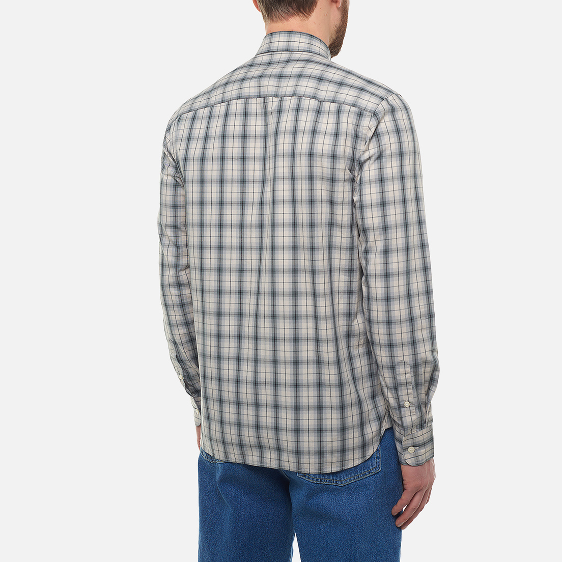 Lyle & Scott Мужская рубашка Washed Check Poplin