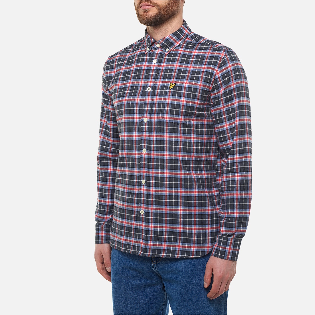 Lyle & Scott Мужская рубашка Check Flannel