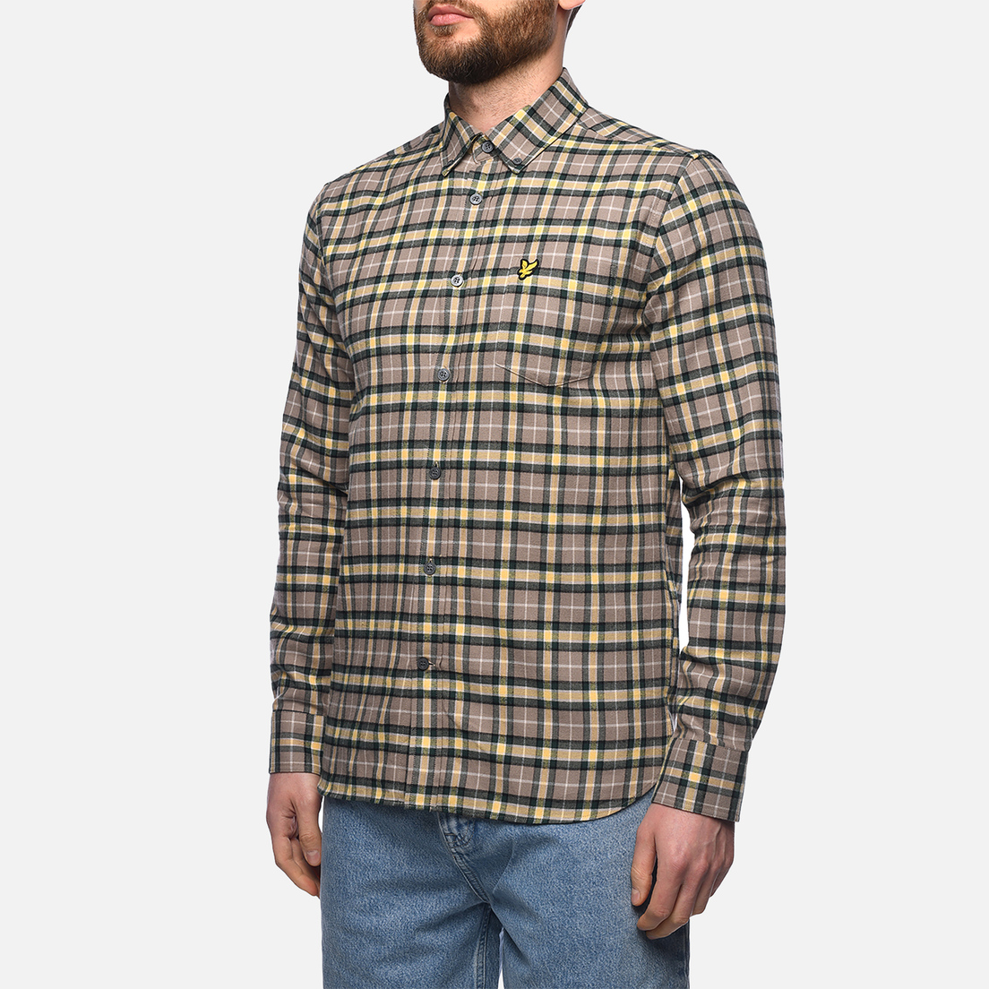 Lyle & Scott Мужская рубашка Check Flannel