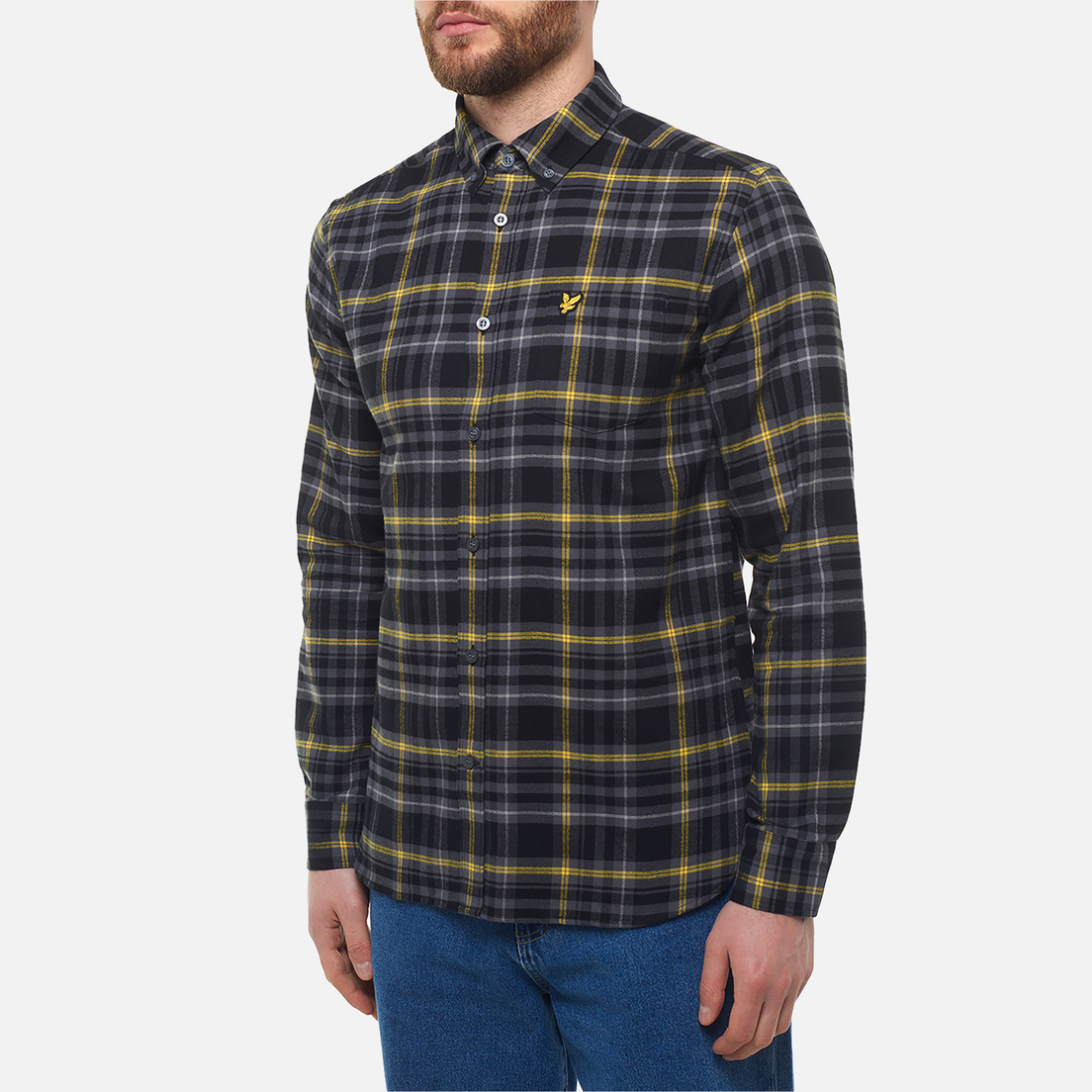 Lyle & Scott Мужская рубашка Check Flannel