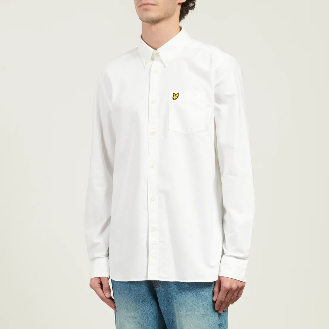 Lyle & Scott Мужская рубашка Plain Oxford
