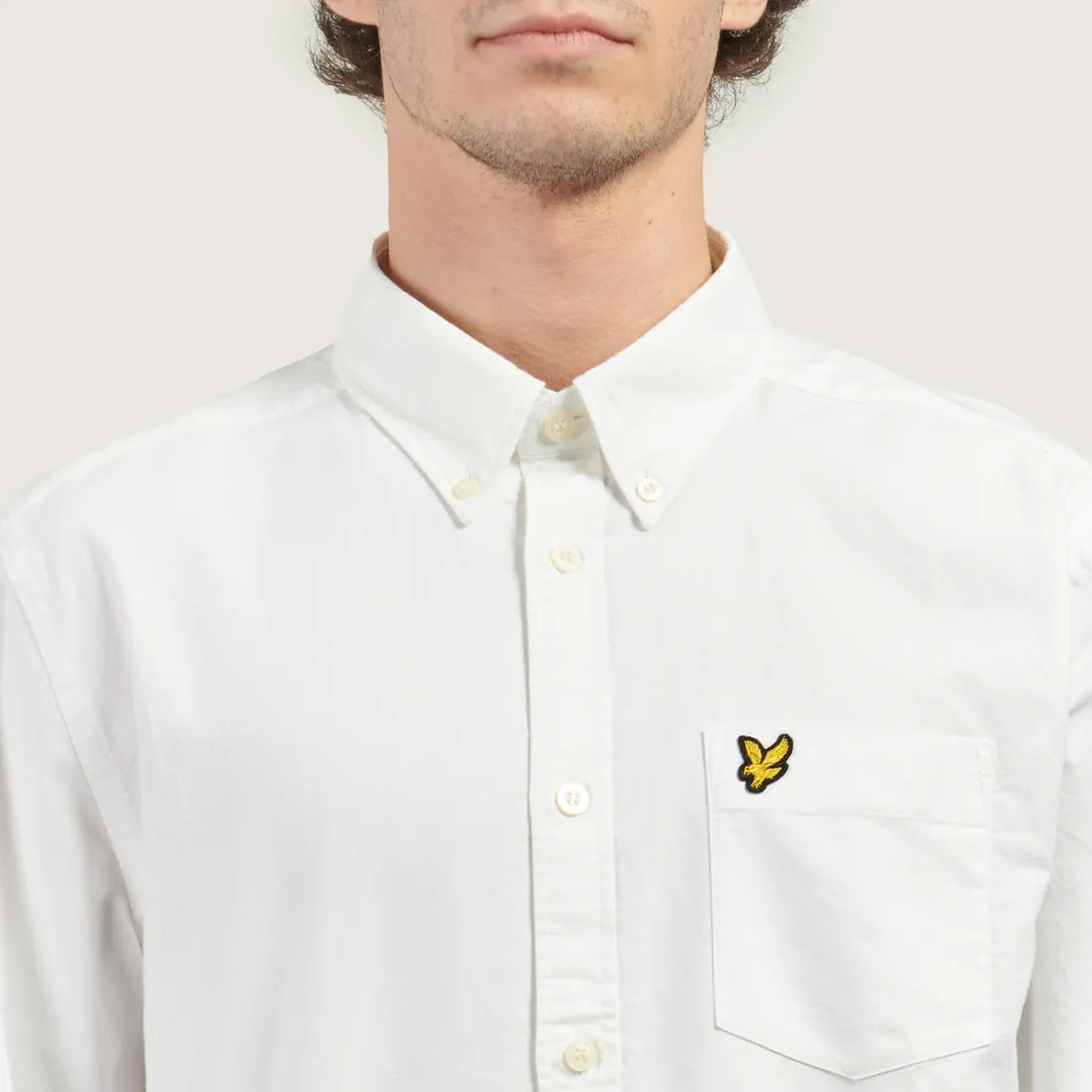 Lyle & Scott Мужская рубашка Plain Oxford