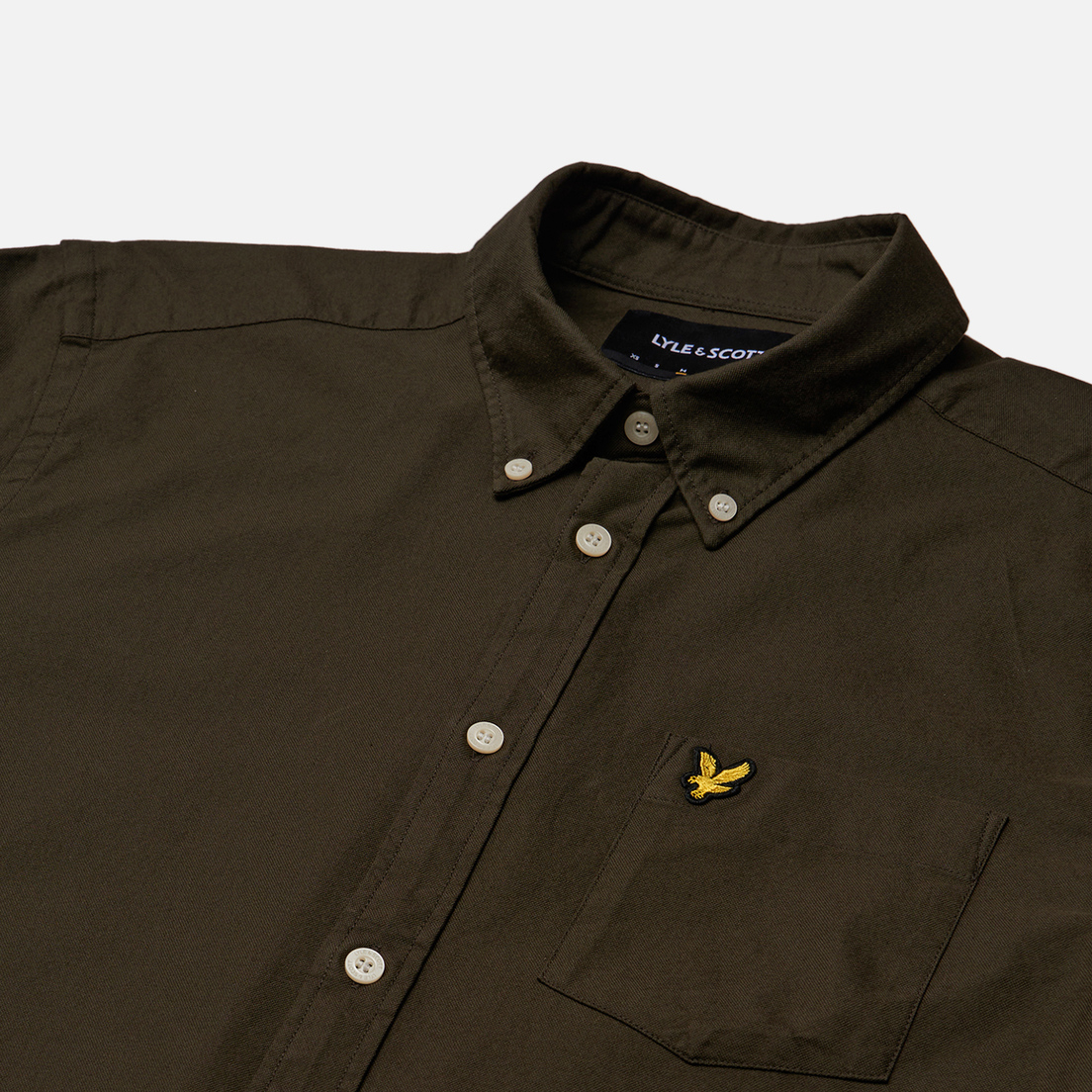 Lyle & Scott Мужская рубашка Plain Oxford