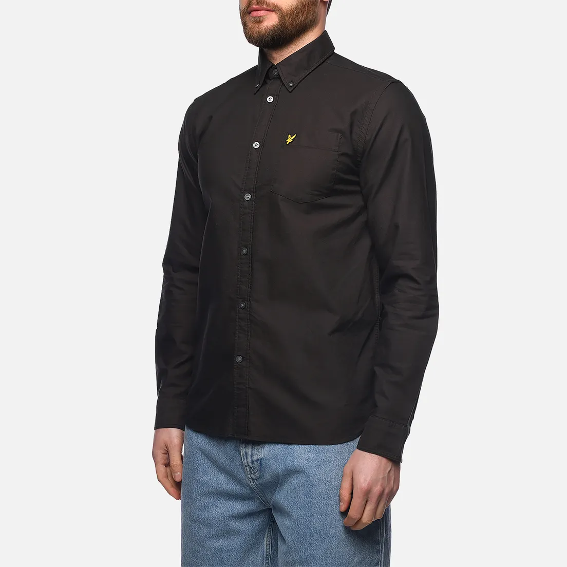 Lyle & Scott Мужская рубашка Plain Oxford