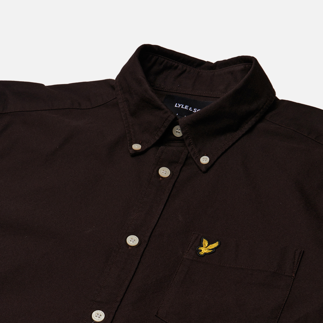 Lyle & Scott Мужская рубашка Plain Oxford