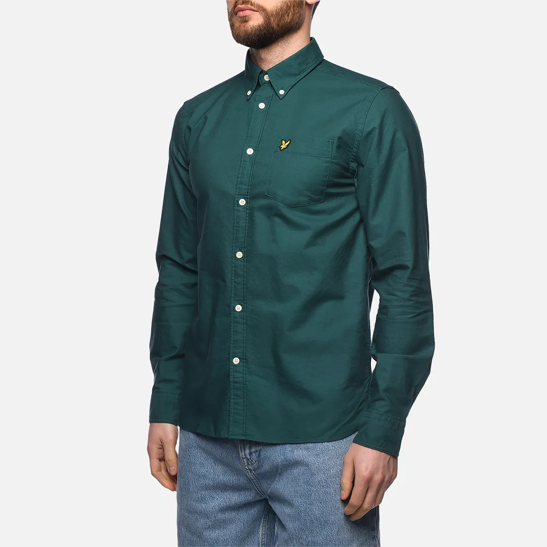 Lyle & Scott Мужская рубашка Plain Oxford