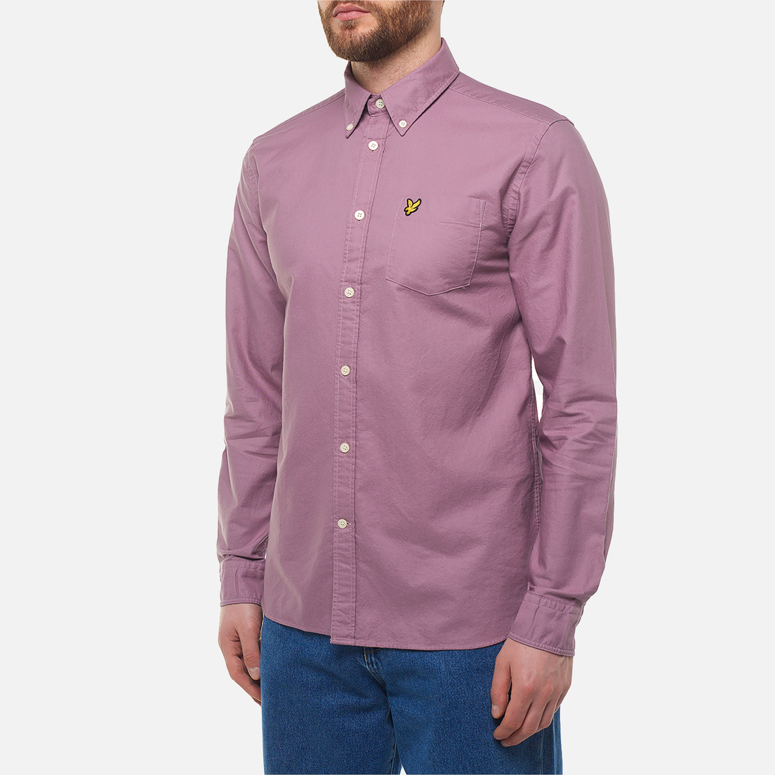 Lyle & Scott Мужская рубашка Plain Oxford