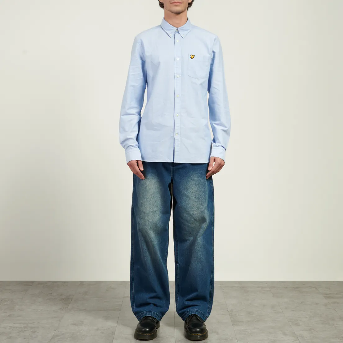 Lyle & Scott Мужская рубашка Plain Oxford