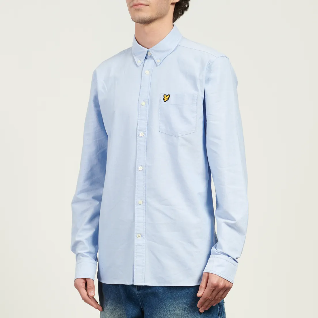 Lyle & Scott Мужская рубашка Plain Oxford