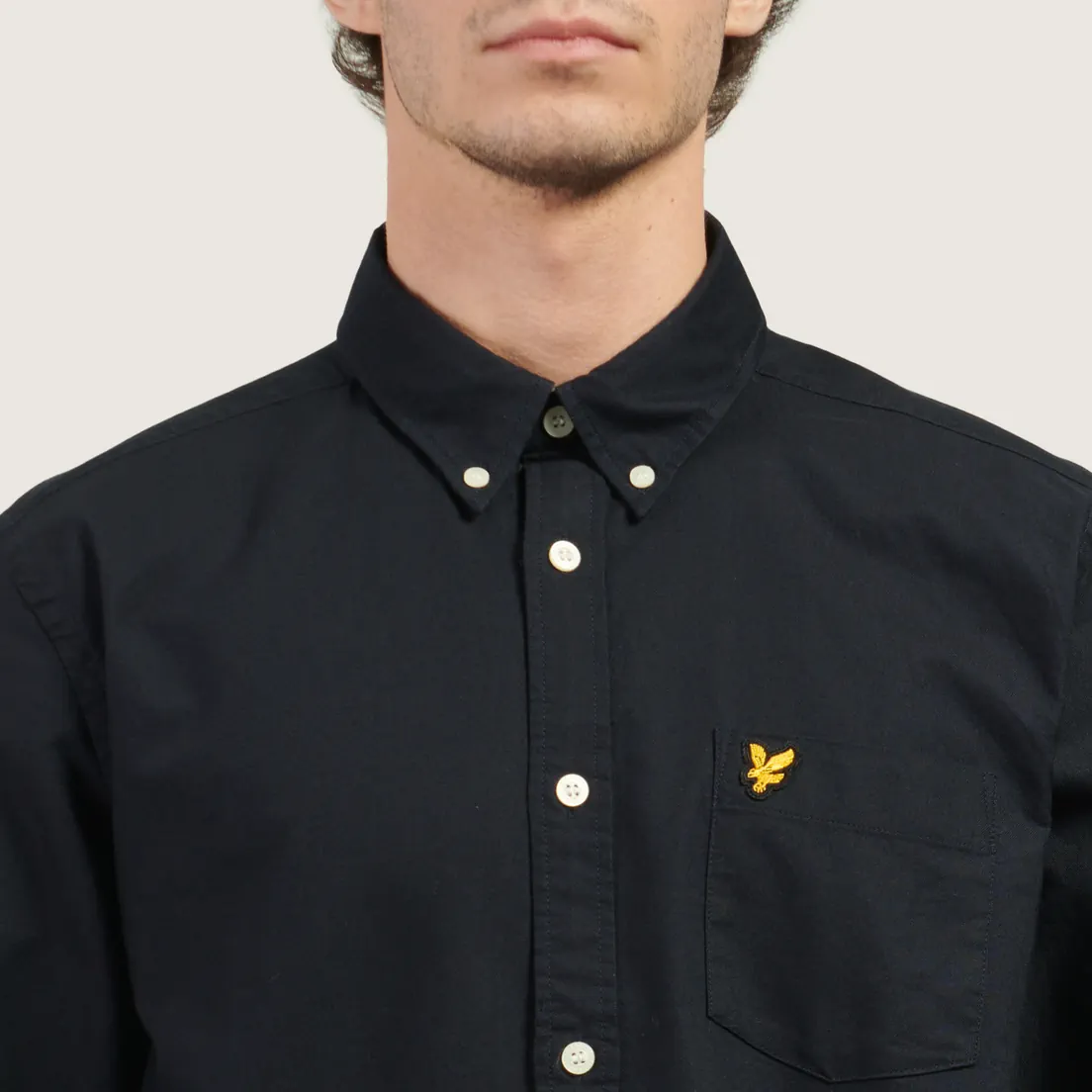 Lyle & Scott Мужская рубашка Plain Oxford