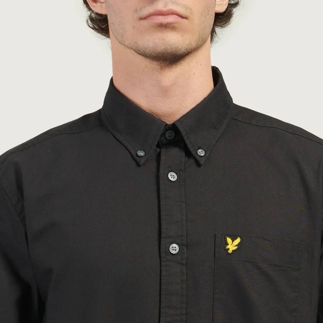 Lyle & Scott Мужская рубашка Plain Oxford