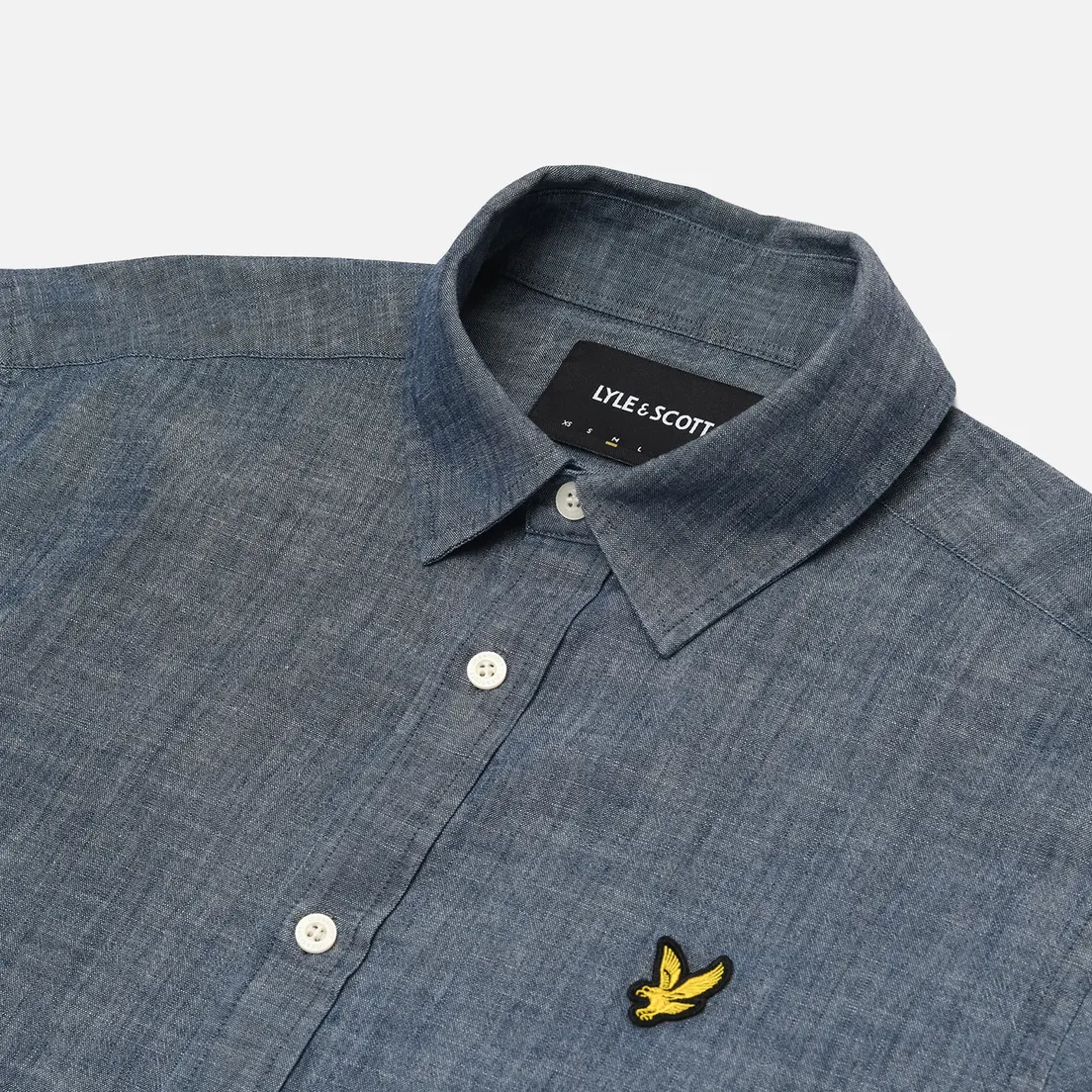 Lyle & Scott Мужская рубашка Chambray Regular
