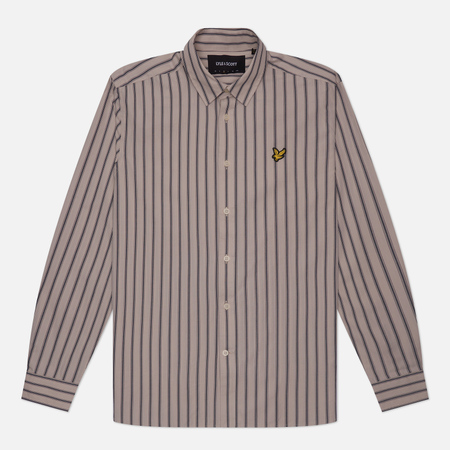   Brandshop Мужская рубашка Lyle & Scott Multi Stripe, цвет бежевый, размер L