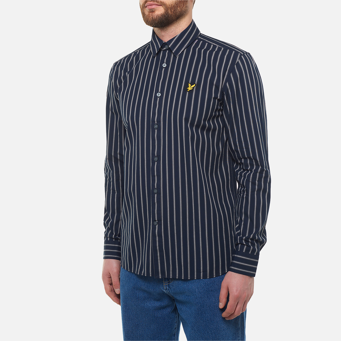 Lyle & Scott Мужская рубашка Multi Stripe