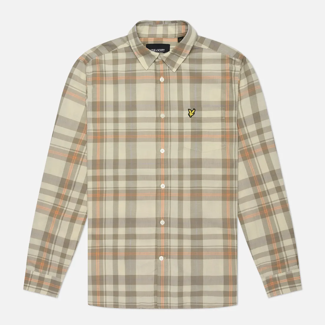 Lyle & Scott Мужская рубашка Spring Tartan