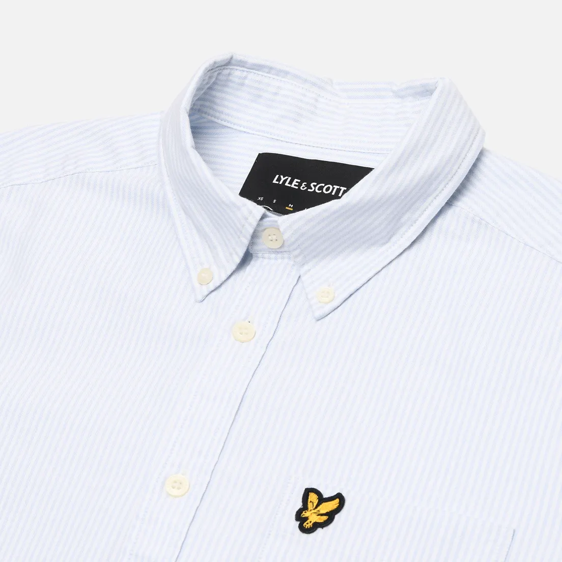 Lyle & Scott Мужская рубашка Stripe Oxford Regular
