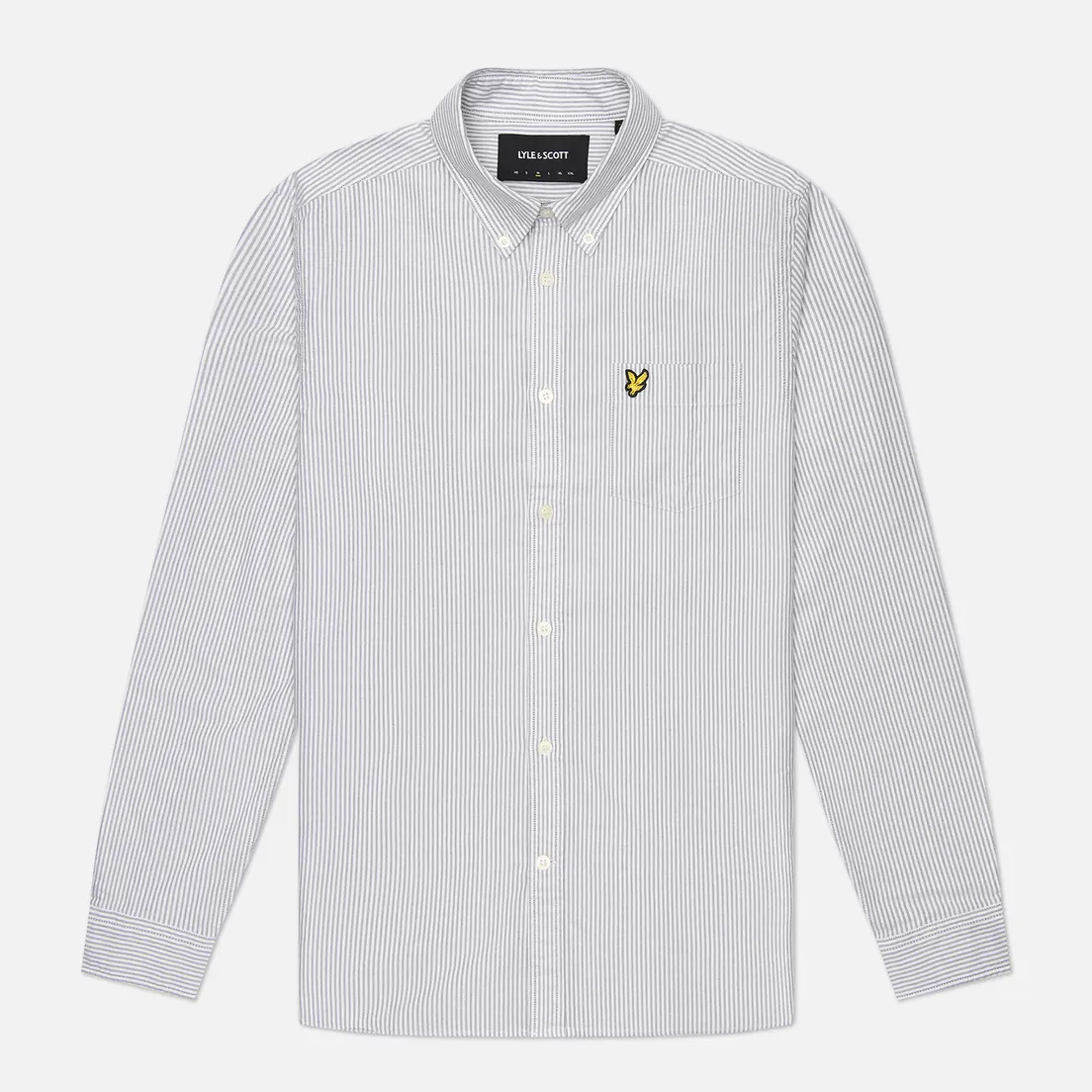 Lyle & Scott Мужская рубашка Stripe Oxford Regular