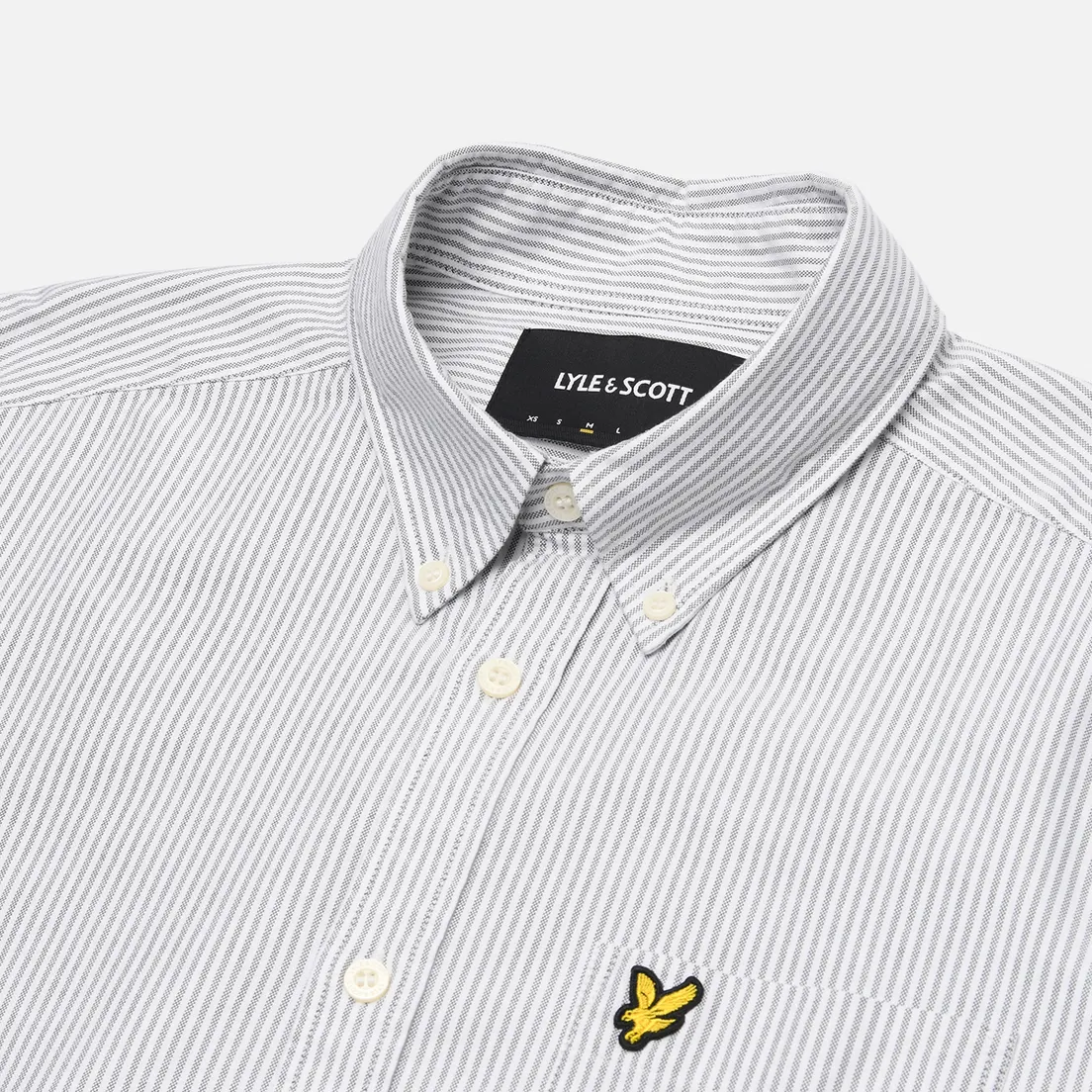Lyle & Scott Мужская рубашка Stripe Oxford Regular