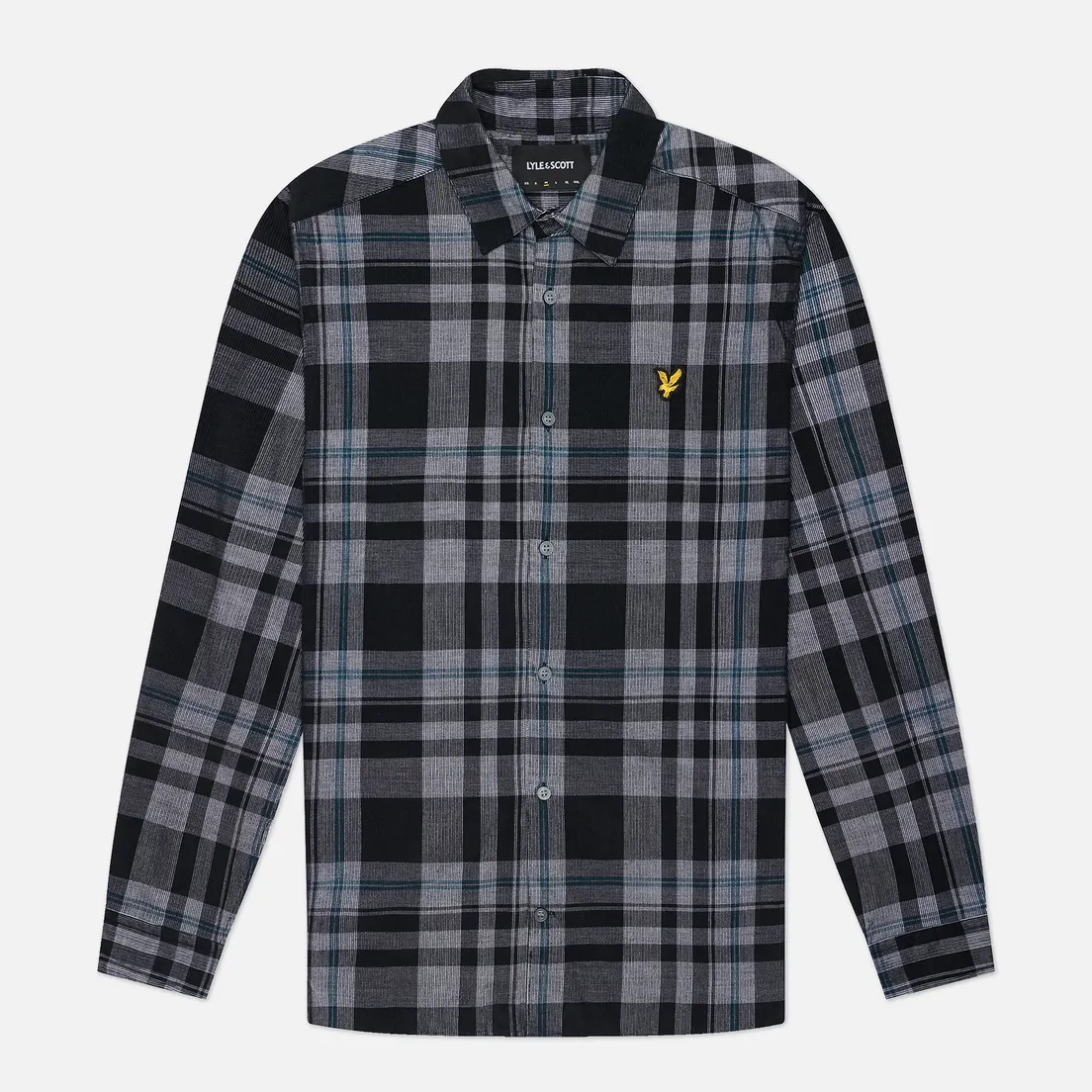 Lyle & Scott Мужская рубашка Tartan Corduroy