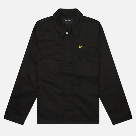 Мужская рубашка Lyle & Scott Multi Pocket, цвет чёрный, размер XL