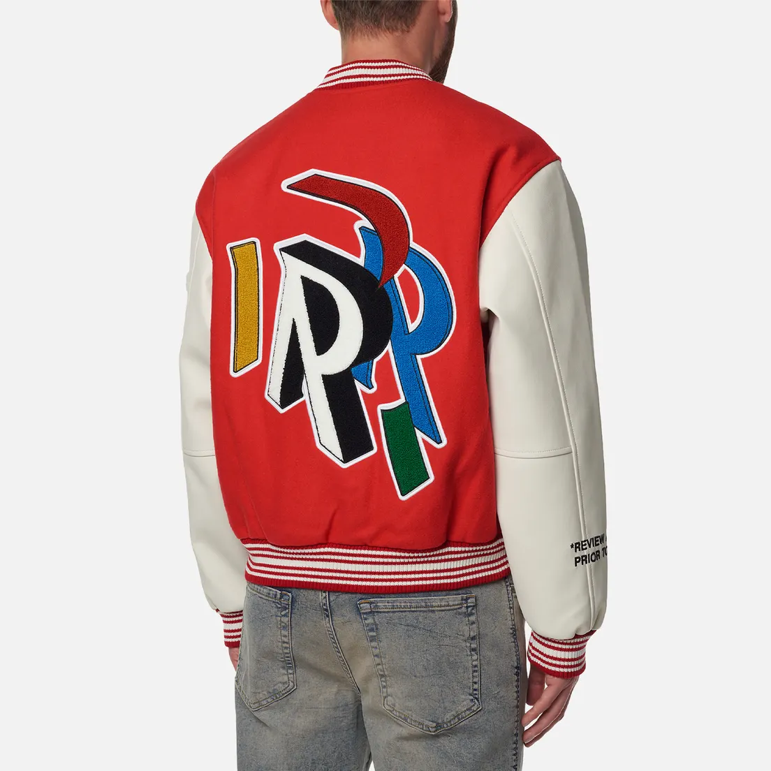 REPRESENT Мужская куртка бомбер Initial Varsity