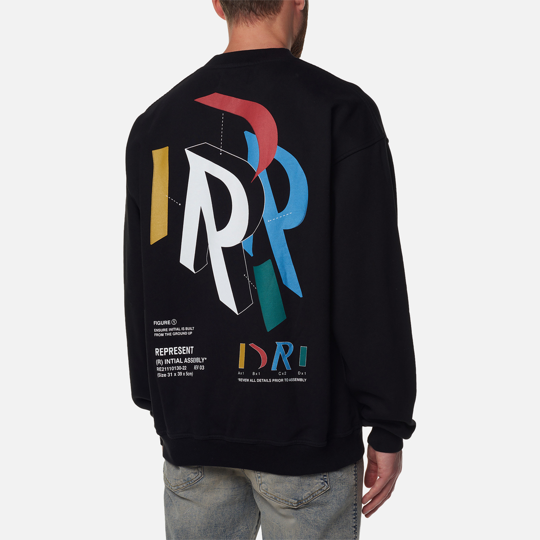 REPRESENT Мужская толстовка Initial Assembly