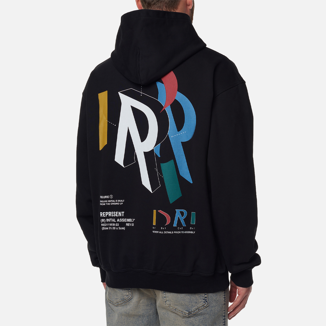 REPRESENT Мужская толстовка Initial Assembly Hoodie