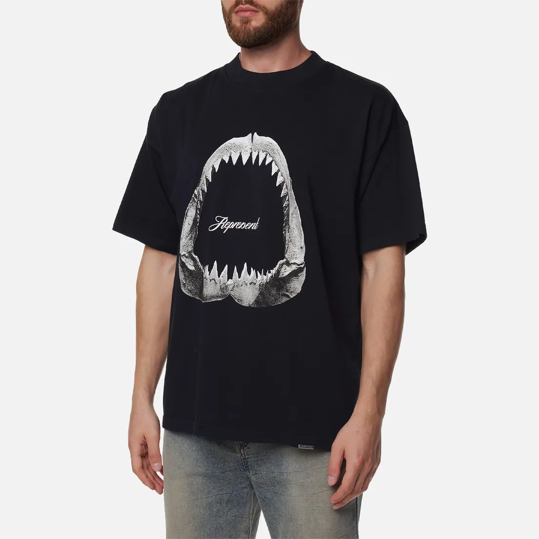 REPRESENT Мужская футболка Shark Jaws