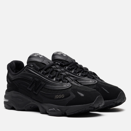 Мужские кроссовки New Balance M1000B, цвет чёрный, размер 43 EU