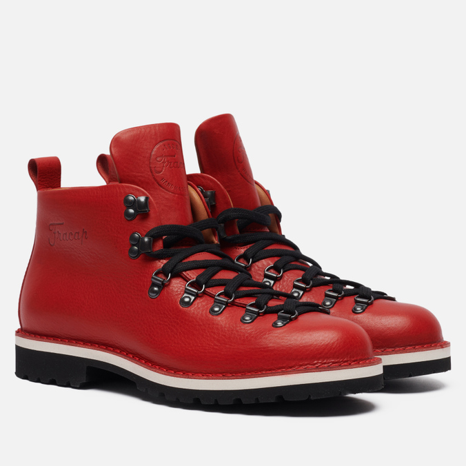 Ботинки Fracap, цвет красный, размер 39
